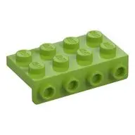 PLATE 2X4, W/ 1.5 PLATE 1X4, DOWNWARDS