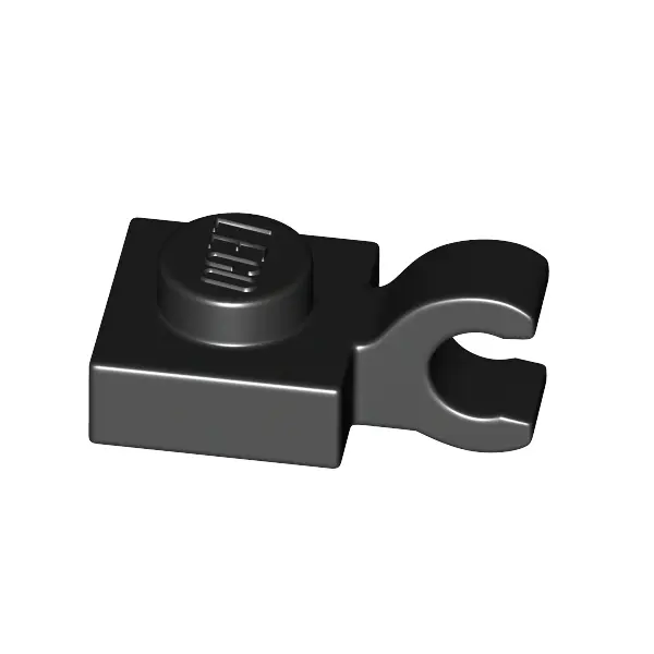 PLATE 1X1 W/HOLDER VERTICAL