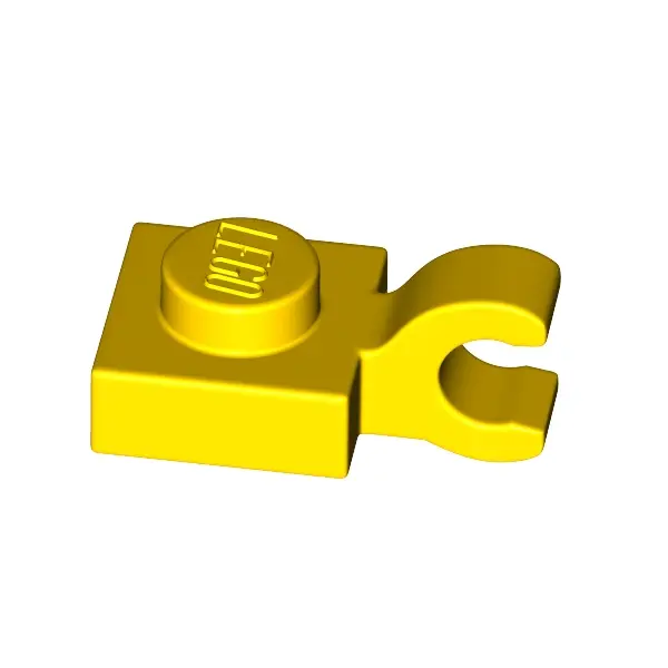 PLATE 1X1 W/HOLDER VERTICAL