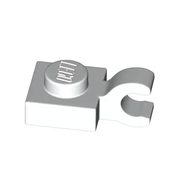 PLATE 1X1 W/HOLDER VERTICAL