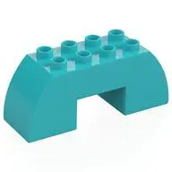 BRICK 2X6X2 OUTSIDE BOWS