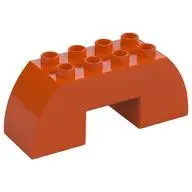 BRICK 2X6X2 OUTSIDE BOWS