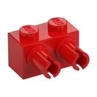 BRICK 1X2 W/ DOUBLE SNAP