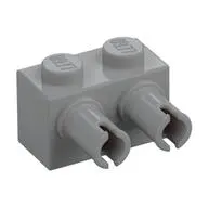 BRICK 1X2 W/ DOUBLE SNAP