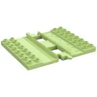 RAIL W/ PLATES, 8 MODULE, NO.1
