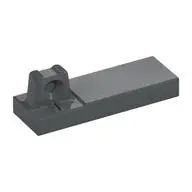 PLATE 1X3 W/STUB/ALONG/U.P.