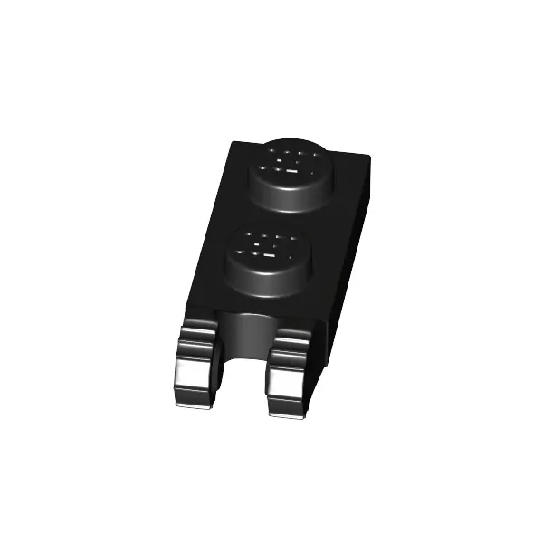 PLATE 1X2 W/FORK/VERTICAL/END