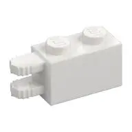BRICK 1X2, FORK W/ FRICTION, HOR., END
