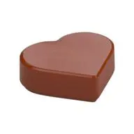TILE 1X1, HEART, NO. 1