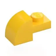 BRICK, 1X2X1, BOW, W/ CUTOUT