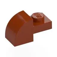 BRICK, 1X2X1, BOW, W/ CUTOUT