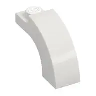 BRICK, 1X3X1 2/3, CIRCLE ARCH