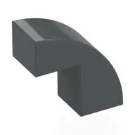 BRICK 1X2X1 2/3, BOW W/ CUTOUT, NO. 1