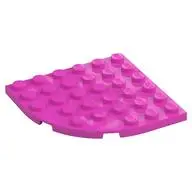 PLATE 6X6 W. BOW