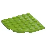 PLATE 6X6 W. BOW