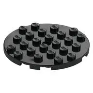 PLATE 6X6 ROUND WITH TUBE SNAP