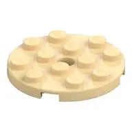 PLATE 4X4 ROUND W. SNAP