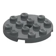 PLATE 4X4 ROUND W. SNAP
