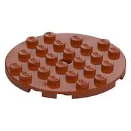 PLATE 6X6 ROUND WITH TUBE SNAP