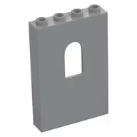WALL 1X4X5 W/BOWED SLIT