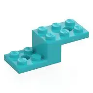 STONE 1X2X1 1/3 W. 2 PLATES 2X2