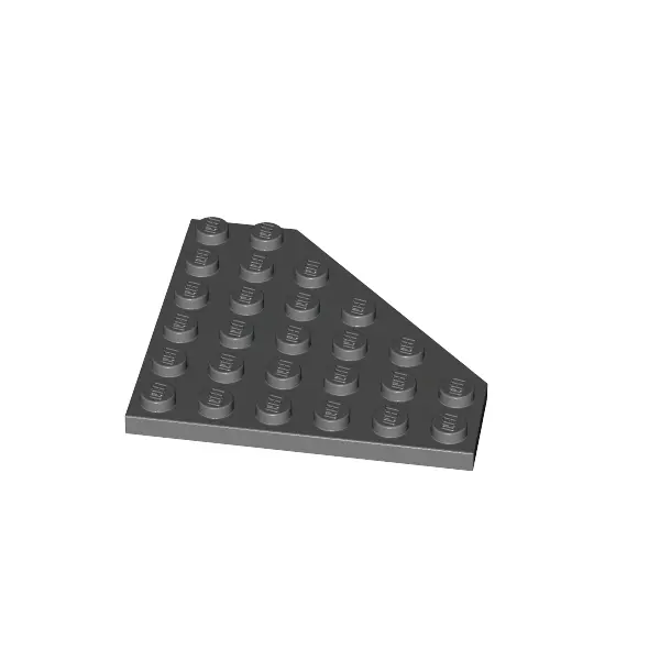 CORNER PLATE 6X6X45°