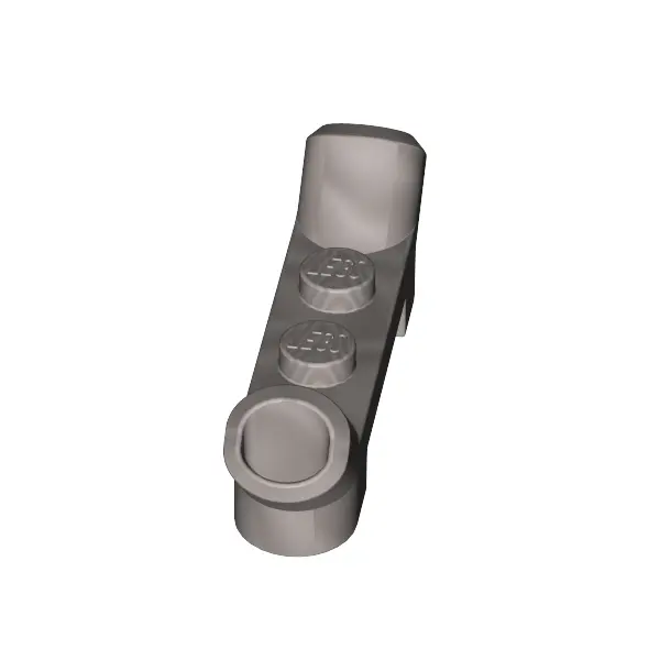 Plate 1x4x2/3 w. tube