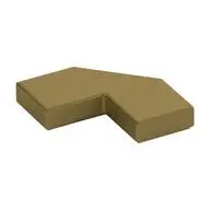TILE 2X2, DEG.90, W/ DEG.45CUT, NO. 3