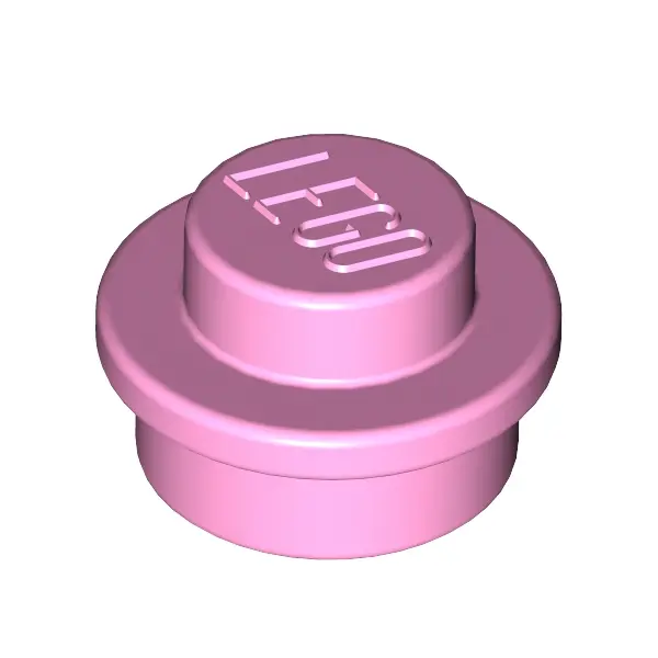 PLATE 1X1 ROUND