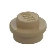 PLATE 1X1 ROUND