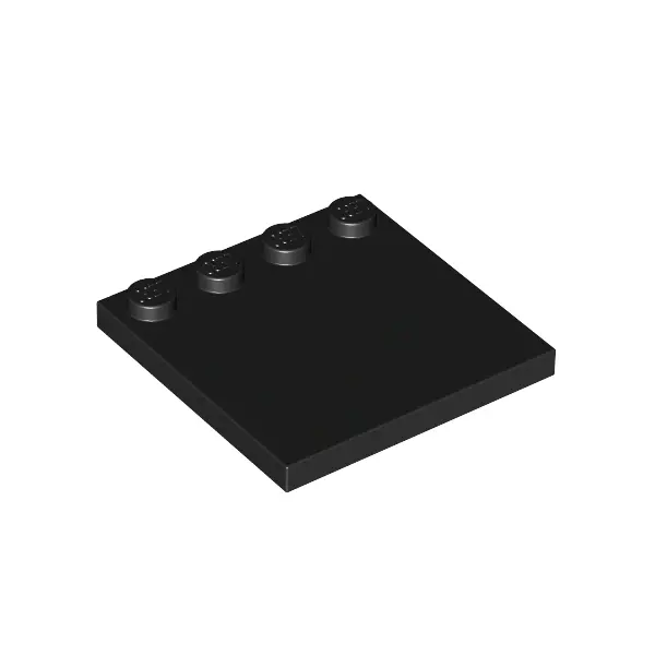 PLATE 4X4 W. 4 KNOBS