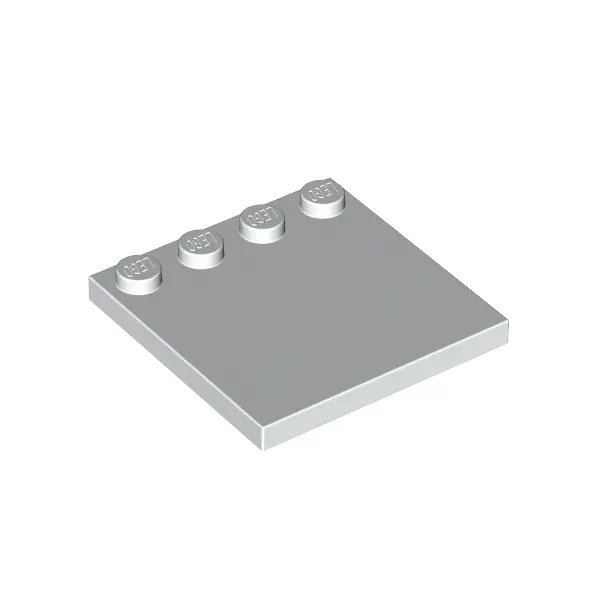 PLATE 4X4 W. 4 KNOBS