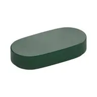 TILE 1X2, 1/2 CIRCLE