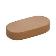 TILE 1X2, 1/2 CIRCLE