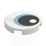FLAT TILE 2X2, ROUND, NO. 1116
