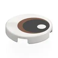 FLAT TILE 2X2, ROUND, NO. 1117