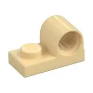 PLATE 1X2 W. HOR. HOLE Ø 4.8