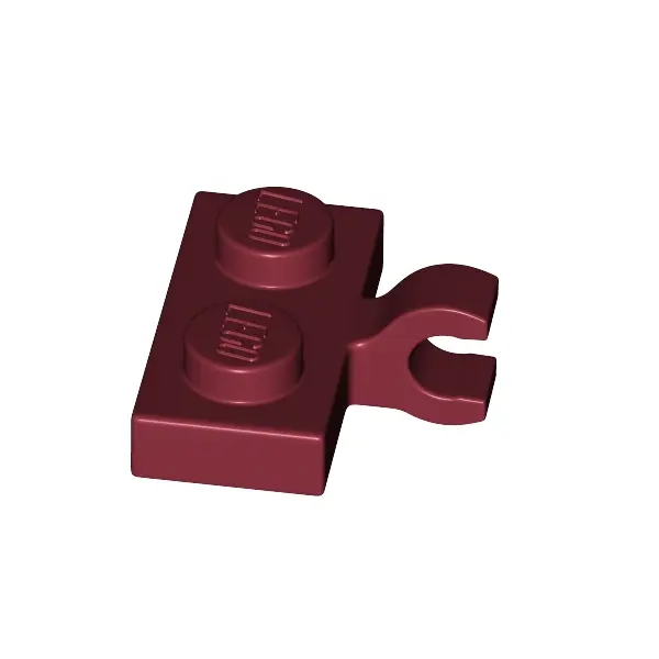 PLATE 1X2 W. 1 HORIZONTAL SNAP