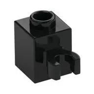 BRICK 1X1 W/HOLDER, H0RIZONTAL