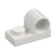 PLATE 1X2 W. HOR. HOLE Ø 4.8