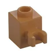 BRICK 1X1 W/HOLDER, H0RIZONTAL