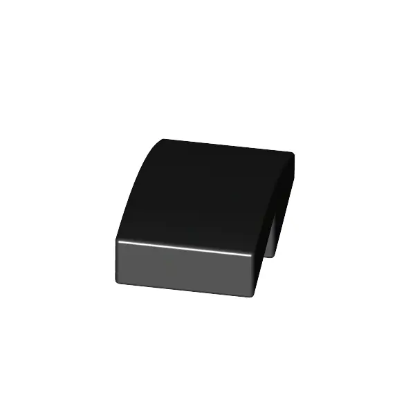 PLATE W. BOW 1X2X2/3