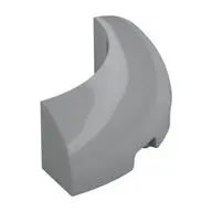 1/4 ARCH BRICK 3X3, W/ CUTOUT, NO. 1