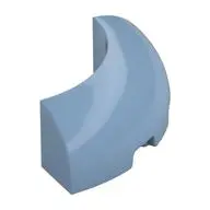 1/4 ARCH BRICK 3X3, W/ CUTOUT, NO. 1