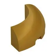 1/4 ARCH BRICK 3X3, W/ CUTOUT, NO. 1