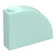 BRICK 1X4X3, OUTSIDE HALF BOW, NO. 1