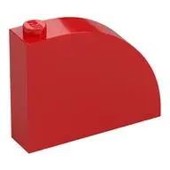 BRICK 1X4X3, OUTSIDE HALF BOW, NO. 1