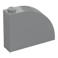 BRICK 1X4X3, OUTSIDE HALF BOW, NO. 1
