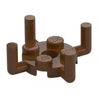 PLATE ROUND 2X2 W/ VERT. SHAFT