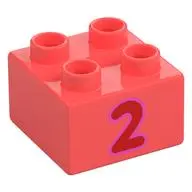 BRICK 2X2, NO. 129